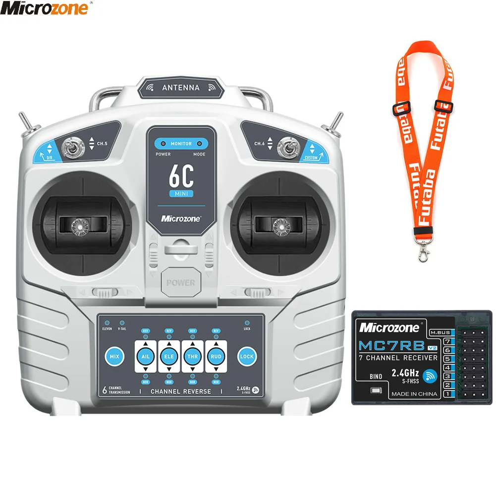 Drone Racing Receiver - Mikrozone mc6c mini v2 2,4g 6ch