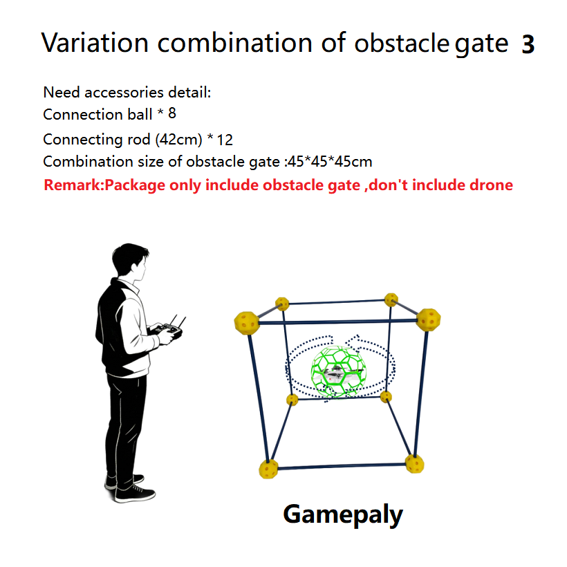 Renn-Hindernis-Tor Leichte und – Drone Racing Gate Bewertung und Preis