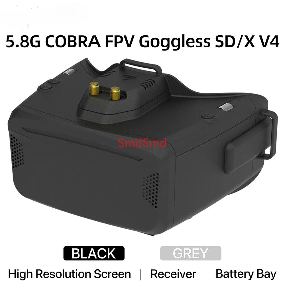Cobra SD X V4 FPV Videobrille  – Drone Racing Goggles Bewertung und Preis